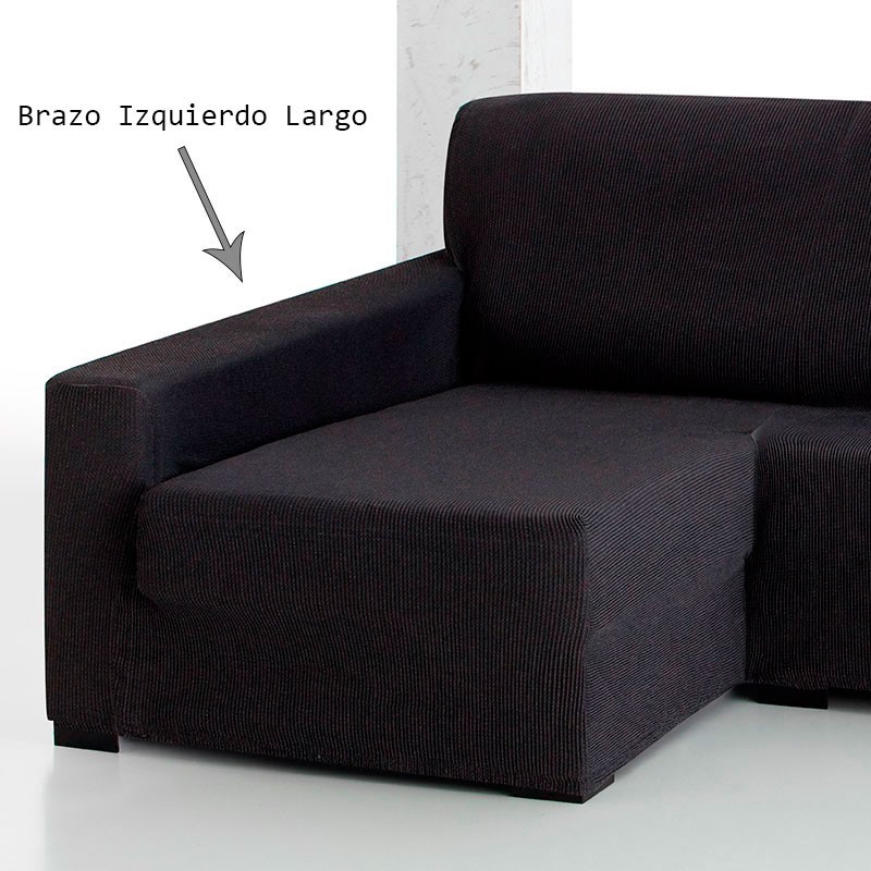 funda elastica para sofa chaise longue a derecha brazo largo a izquierda  silla