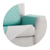 Cubre Rinconera acolchada reversible Couch Cover